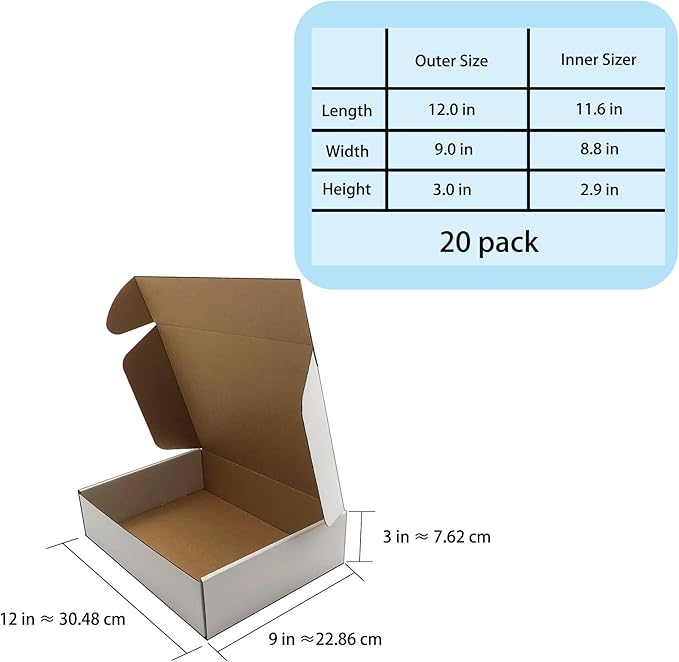 12x9x3 inch Shipping Boxes - Image 6