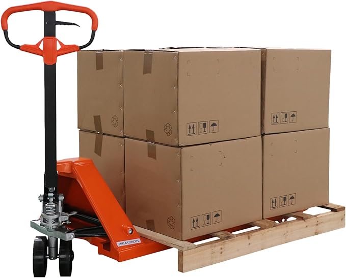 Tory Carrier Manual Pallet Jack 5500 Lb. Capacity, Industrial Pallet Truck 48 × - Image 9