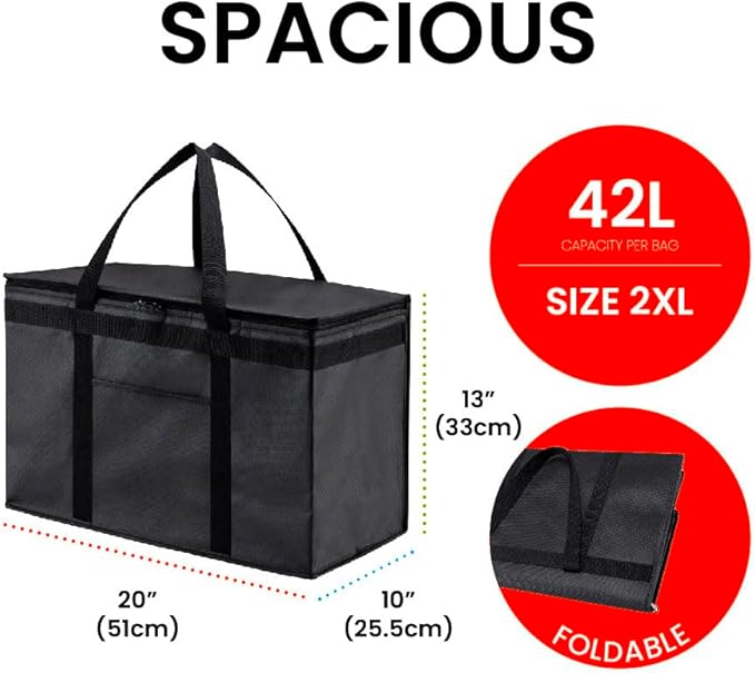 NZ home XXL Insulated Cooler Bag and Food Warmer - Image 2