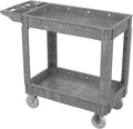 550LBS Utility Cart, 2-Tier 40 * 17 Inch Utility Cart by Unknown