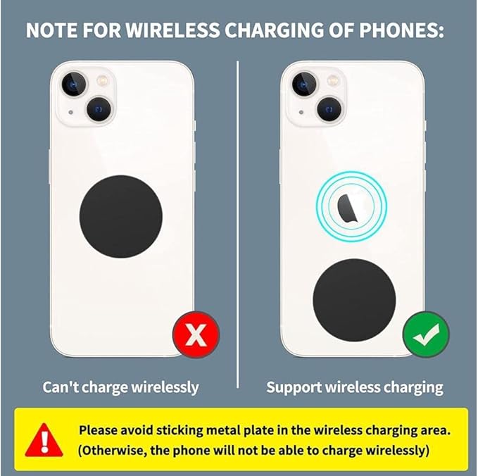 SALEX Phone Metal Stickers for Magnetic Mount - Image 7