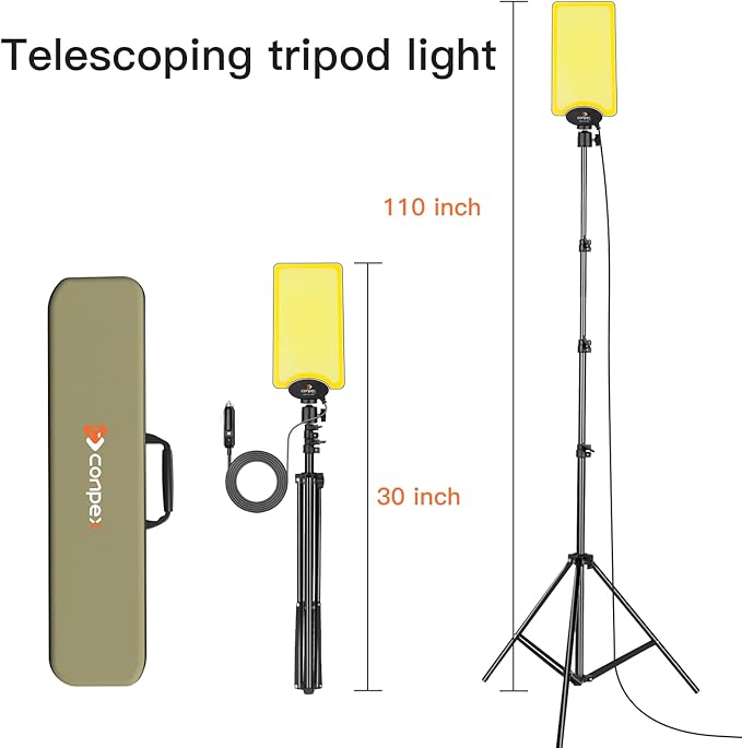 CONPEX Telescopic LED Camping Lights 18000 Lumens - Image 4