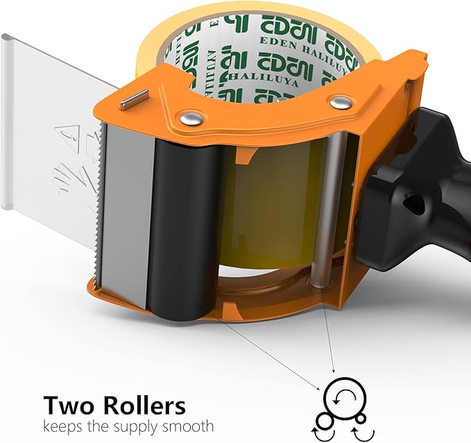 Fast Reload 3 Inch Wide Large Tape Gun Dispenser Packing Packaging Sealing - Image 5