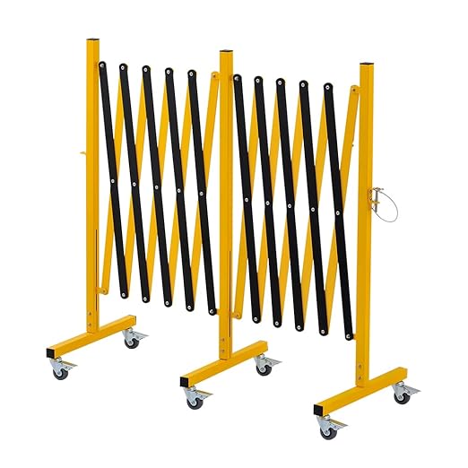 GYMTIME Industrial Expandable Metal Barricade, 16 Feet, Easily Assembled Safety - Image 9