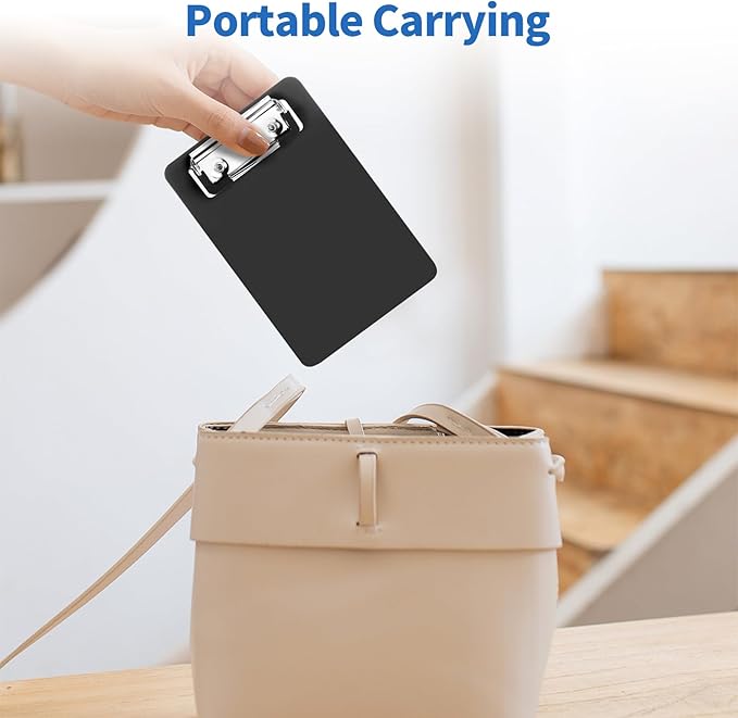 6 PCS MiNi Clipboard，Pretty Cute Small Clipboards 4×6 Inch A6 - Image 5