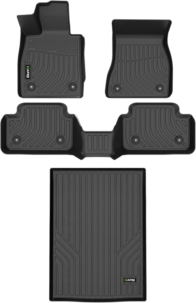 Floor Mats & Cargo Liner Set Fit by HAFIDI