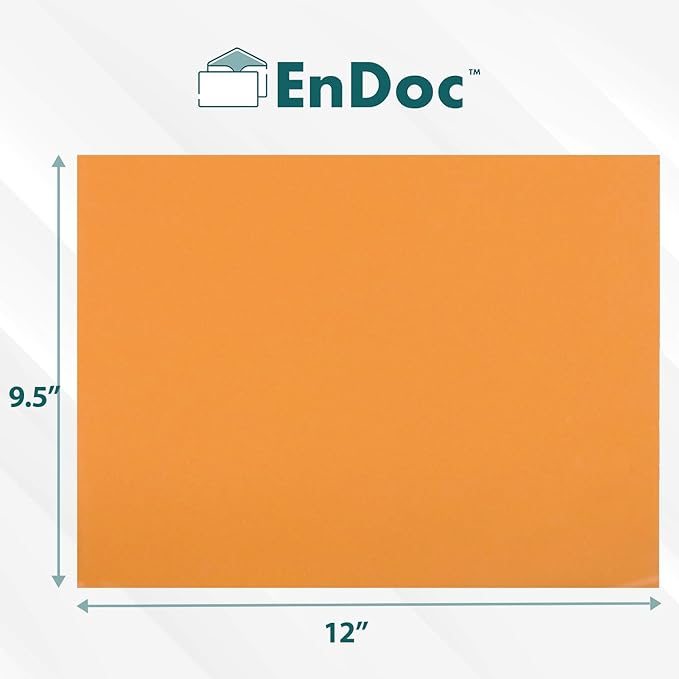 EnDoc 9 1/2 x 12 1/2 Clasp Envelopes - Image 2