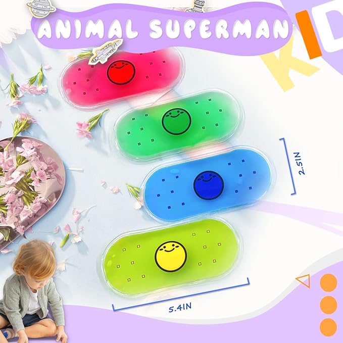 Kids Ice Pack, Hot or Cold Pack Gel Cooling Pad, Reusable - Image 7
