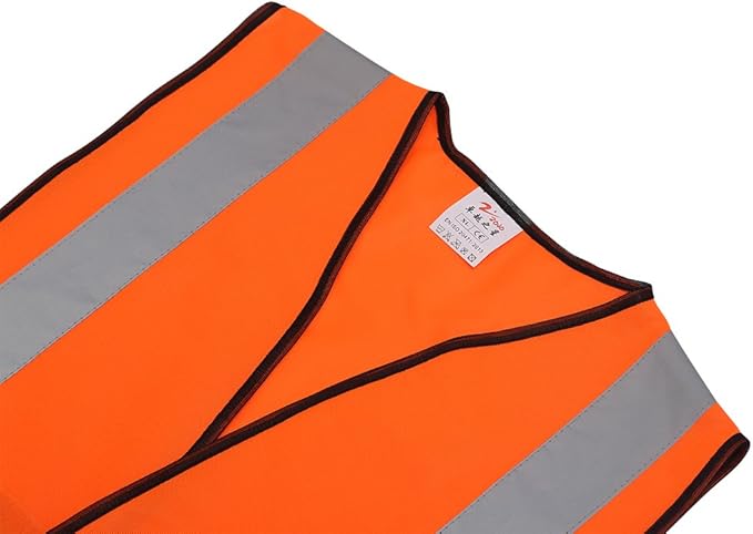 zojo High Visibility Reflective Vests, Adjustable Size, Lightweight Mesh Fabric - Image 7