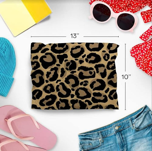 10x13 Poly Mailers – Leopard Print Design – Waterproof, Tear-Resistant Shipping - Image 2