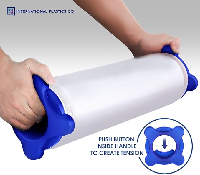 International Plastics Co. 18" Stretch Film/Wrap 1500 feet 7 Layers 80 Gauge - Image 2
