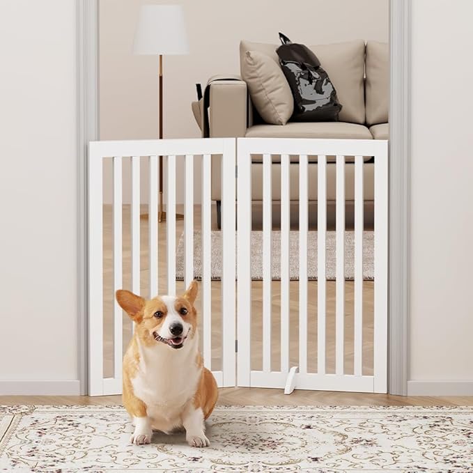 unipaws 36”H Free Standing Pet Gate - Image 3