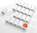 MUNBYN 2 1/4" X 85' Thermal Receipt Paper Cash Register Paper Rolls Fits by MUNBYN