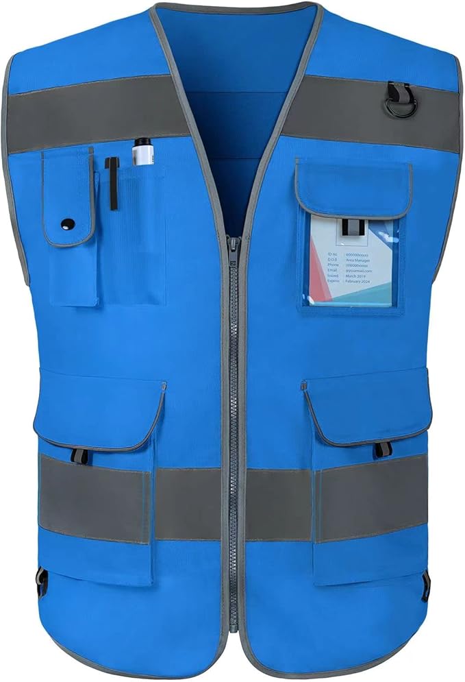 TCCFCCT High Visibility Safety Vest by TCCFCCTPROFESSIONALSAFETYSOLUTIONS