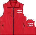 YOWESHOP Lightweight Zip-Up Safety Vest by YOWESHOP