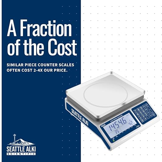 Seattle Alki Scientific Counting Scale | 30 kg x 0.5 g | Industrial Counting - Image 4
