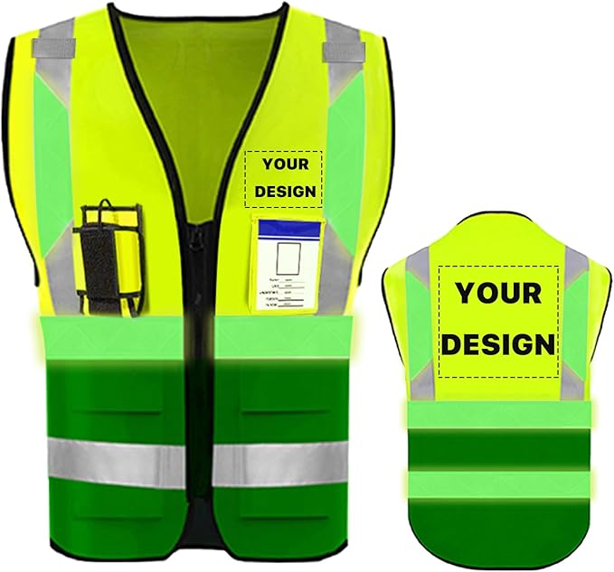 YOWESHOP High Reflective Visibility Safety Vest by YOWESHOP