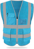HYCOPROT High Visibility Mesh Safety Reflective Vest by HYCOPROT