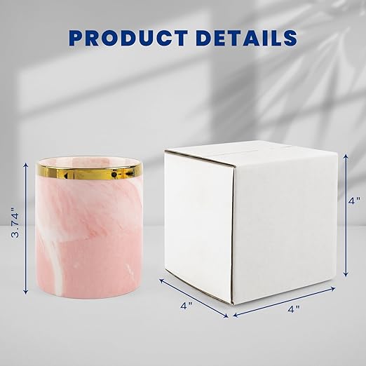Golden State Art 4x4x4 Inches White Shipping Boxes 28 Pack, Corrugated - Image 2