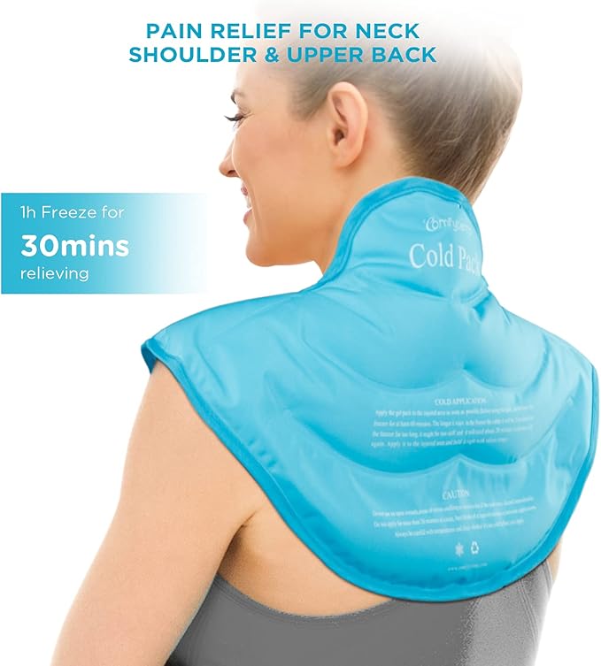 Comfytemp Ice Pack for Neck Shoulders Pain Relief, FSA Approved HSA, Resuable - Image 2