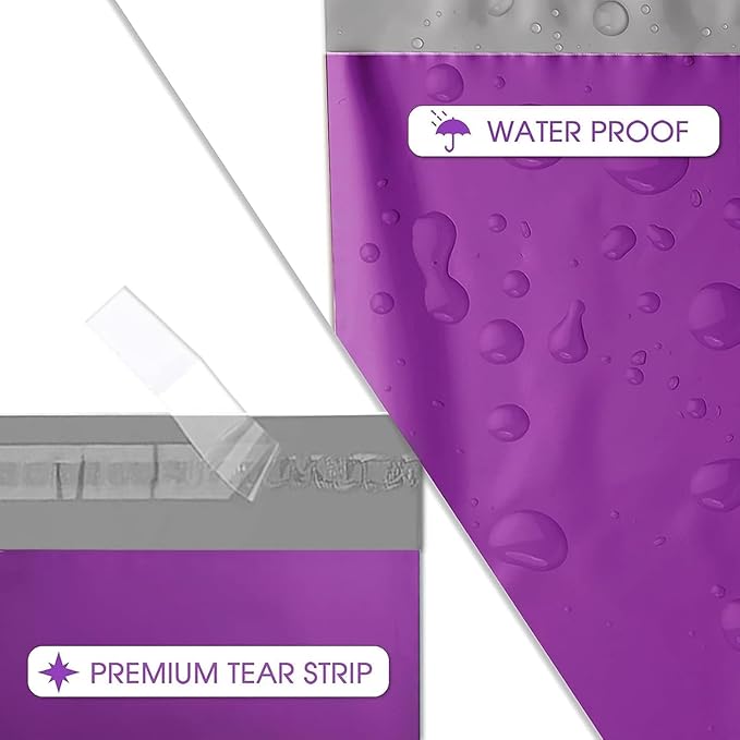 Metronic Poly Mailers 19x24 500 Pack Large Shipping Bags, Strong Adhesive - Image 2