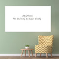 Nortix White Board Wallpaper, No Ghosting, 1 Piece by Nortix