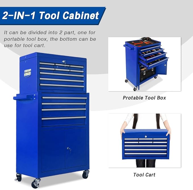 13-Drawer Rolling Tool Chest - Image 7