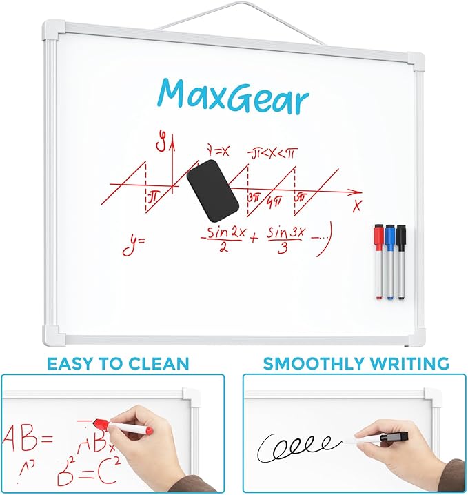 MaxGear Double-Sided Dry Erase Board - Image 5