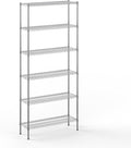 14" Deep x 42" Wide x 96" Height Wire Shelving Kit | 6-Tier | NSF Commercial by Regal+Altair