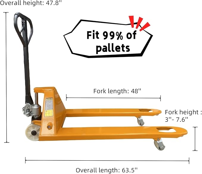 Ezmhbro Standard Duty Pallet Jack - Image 3