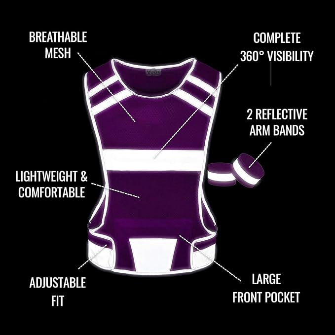 Mesh Reflective Vest with Inside Pocket - Image 4