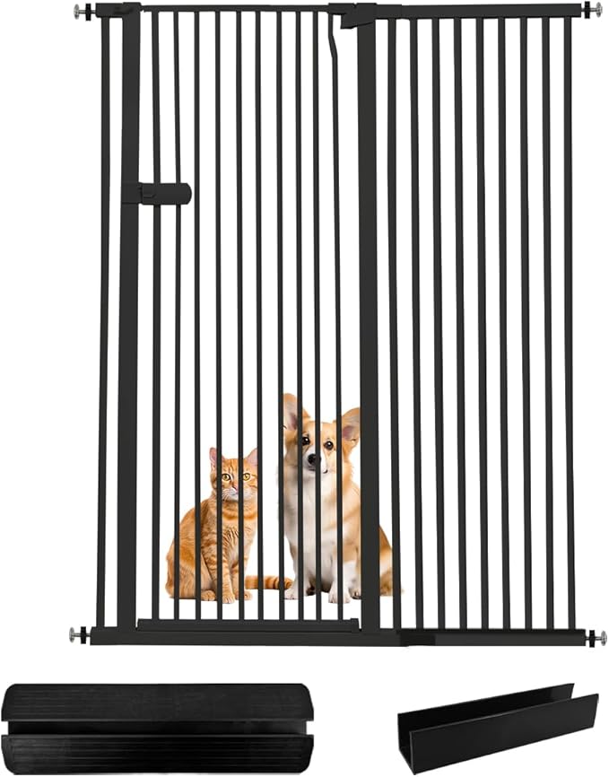 Lumizone Extra Tall Cat Gate 55.12" High Pressure Mounted Extra Wide 2025 New by Lumizone