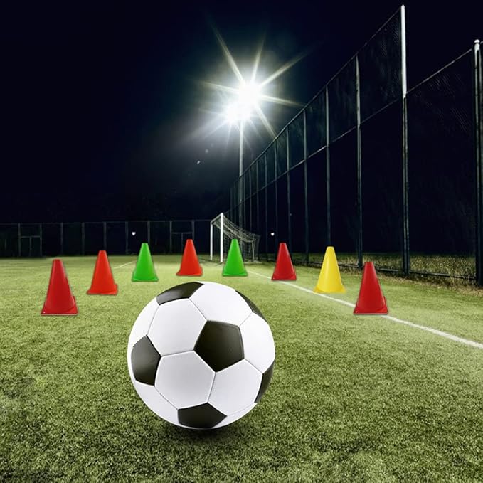 7 Inch Plastic Traffic Cones Sport Training Agility Marker Cone - Image 6