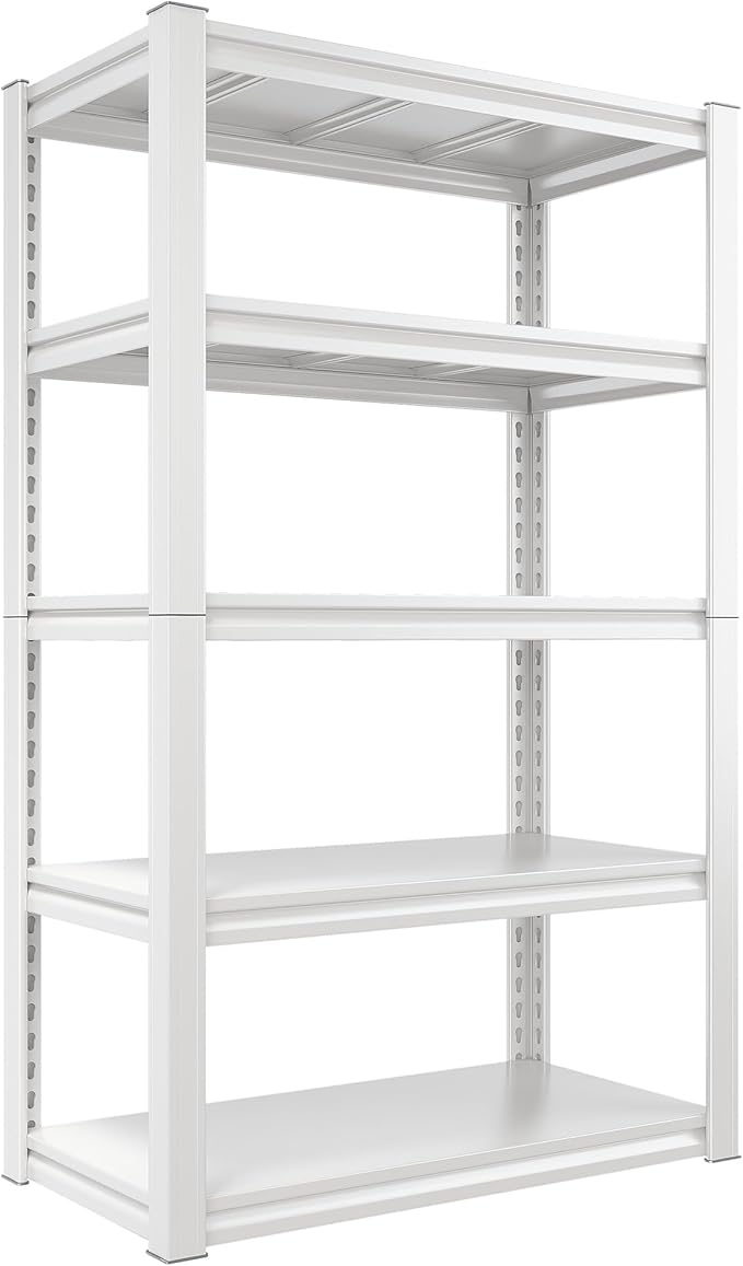 Raybee Garage Shelving, 2000LBS Storage Shelves, 5 Tier Adjustable Heavy Duty - Image 8