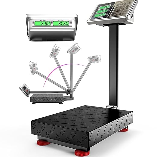 660lb Industrial Floor Platform Scale by CXWAWSZ