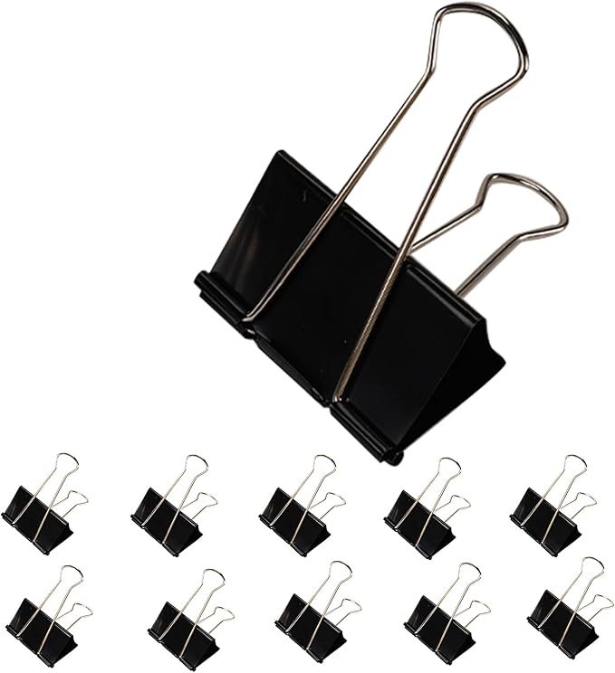 Jumbo Binder Clips 3 Inch by Aumsica