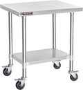 DuraSteel 24x30 NSF Stainless Steel Cart Work Table by DuraSteel
