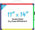 MaxGear Colorful Small Dry Erase Board, Portable Whiteboard by MaxGear