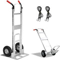 Aluminum Hand Truck 600 LBS Capacity, Handle Heavy Duty Industrial Dolly by THDUGG