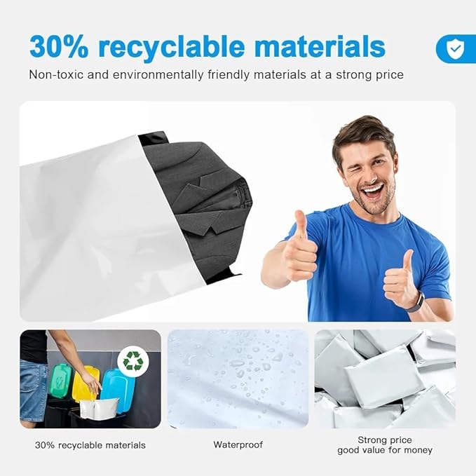 Large Poly Mailers 14.5x19 Inch 100PCS, 5 Layer Waterproof Self-Seal Shipping - Image 8