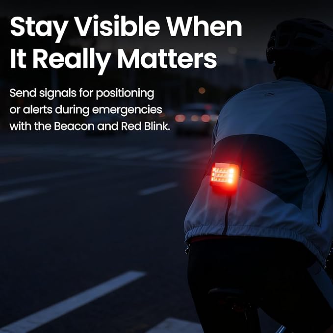 Running Lights for Runners, Clip on Flashlight, Rechargeable LED Safety Light - Image 6