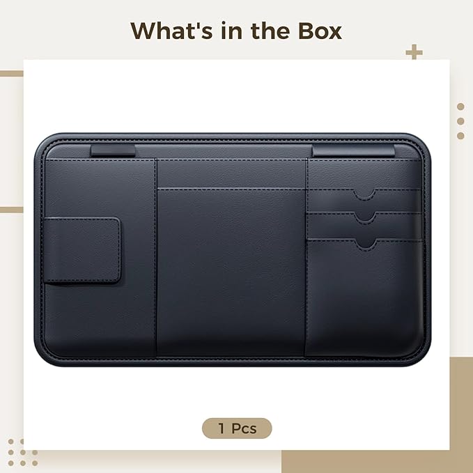 Car Visor Organizer, Includes Pocket - Image 5