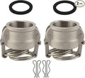 2PCS Cam and Groove Fitting, Type DC, by SAFBY