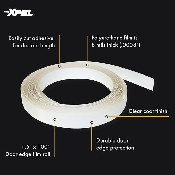 XPEL Door Edge Guard Protection Film Roll, 3/8" x 12' - Image 4