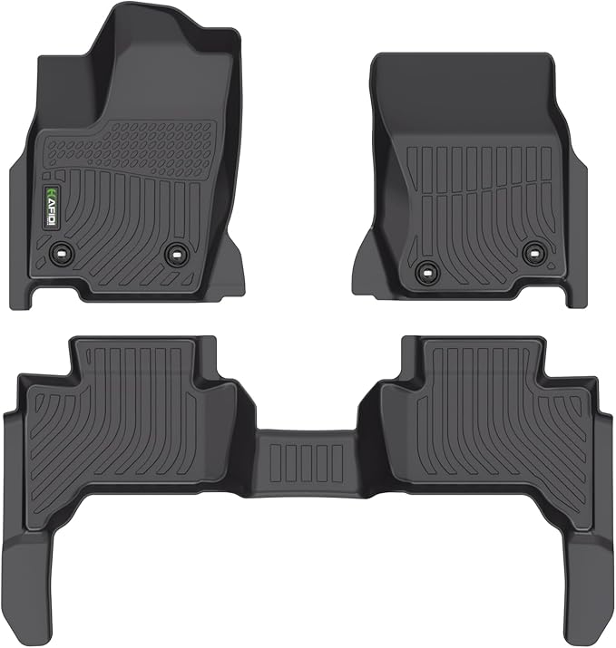 HAFIDI® Floor Mats Fit for 2024 2025 Lexus GX550 All Weather Protection TPE Car by HAFIDI