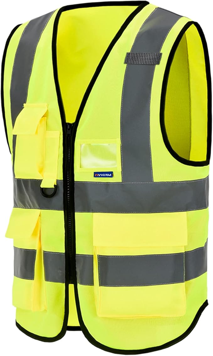A-SAFETY High Visibility Reflective Safety Vest Customize Logo - Image 6