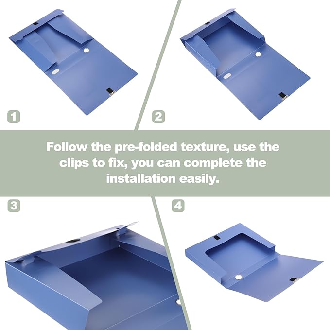 M&G File Organizer Box, 12.48 x 9.41 x 1.38 Inch - Image 4