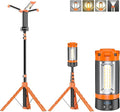 12000mAh Camping Light with Stand, Rechargeable Work Light, 10000 Lumen by AKOFUN