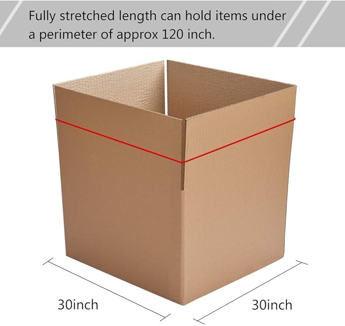Coopay 12 Inches Extra Large Rubber Bands, 30 Pieces Heavy Duty Trash Can Band - Image 5