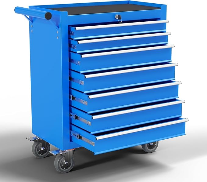 7-Drawer Metal Rolling Tool Chest by Bettertoolsforbetterlife